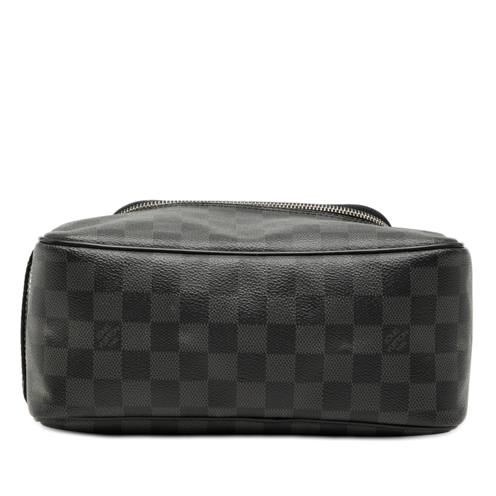 Pre-Loved Louis Vuitton Damier Graphite Toiletry Pouch - Picture 3 of 7